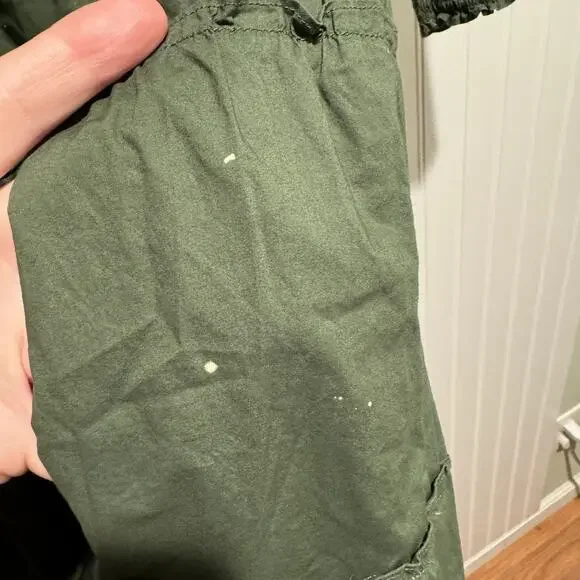 Hill House Naomi Nap Dress Leaf Green Smocked Bodice Square Neckline XXL - Picture 7 of 8